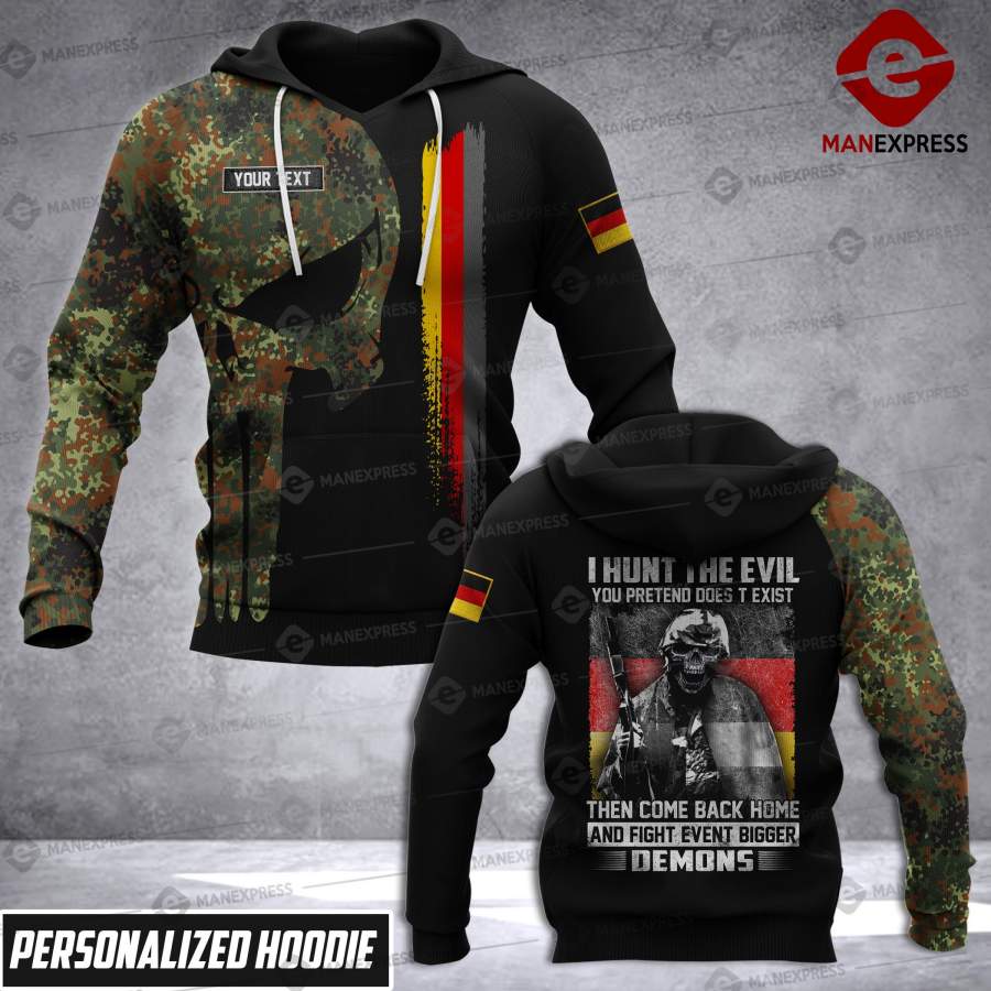 VH CUSTOMIZE GERMAN ARMY HOODIE 3D ALL OVER PRINT 0810 HVQ