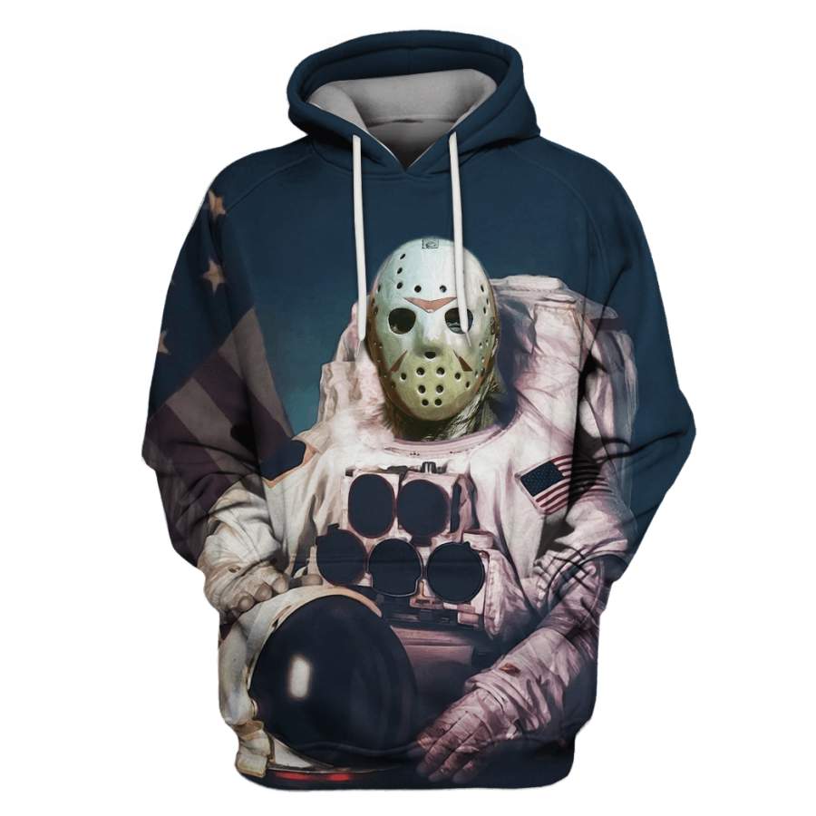 Astronaut JasonVoorhees Custom T-shirt – Hoodies Apparel