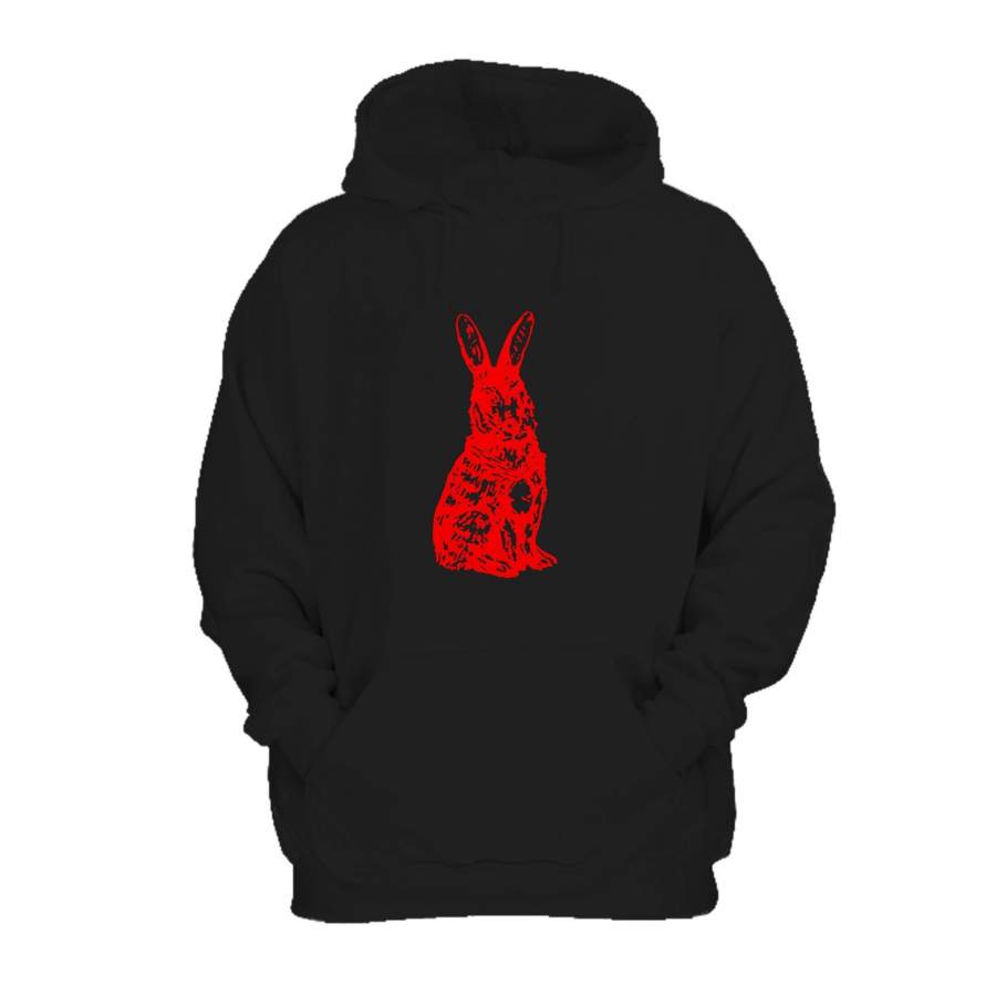 Marsala Rabbit Alice Eco Friendly Animal Cranberry Hoodie