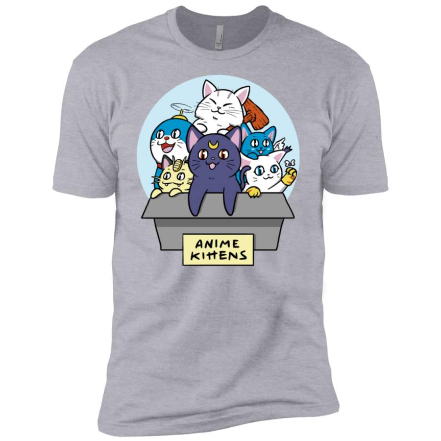 Anime Kittens Men’s Premium T-Shirt