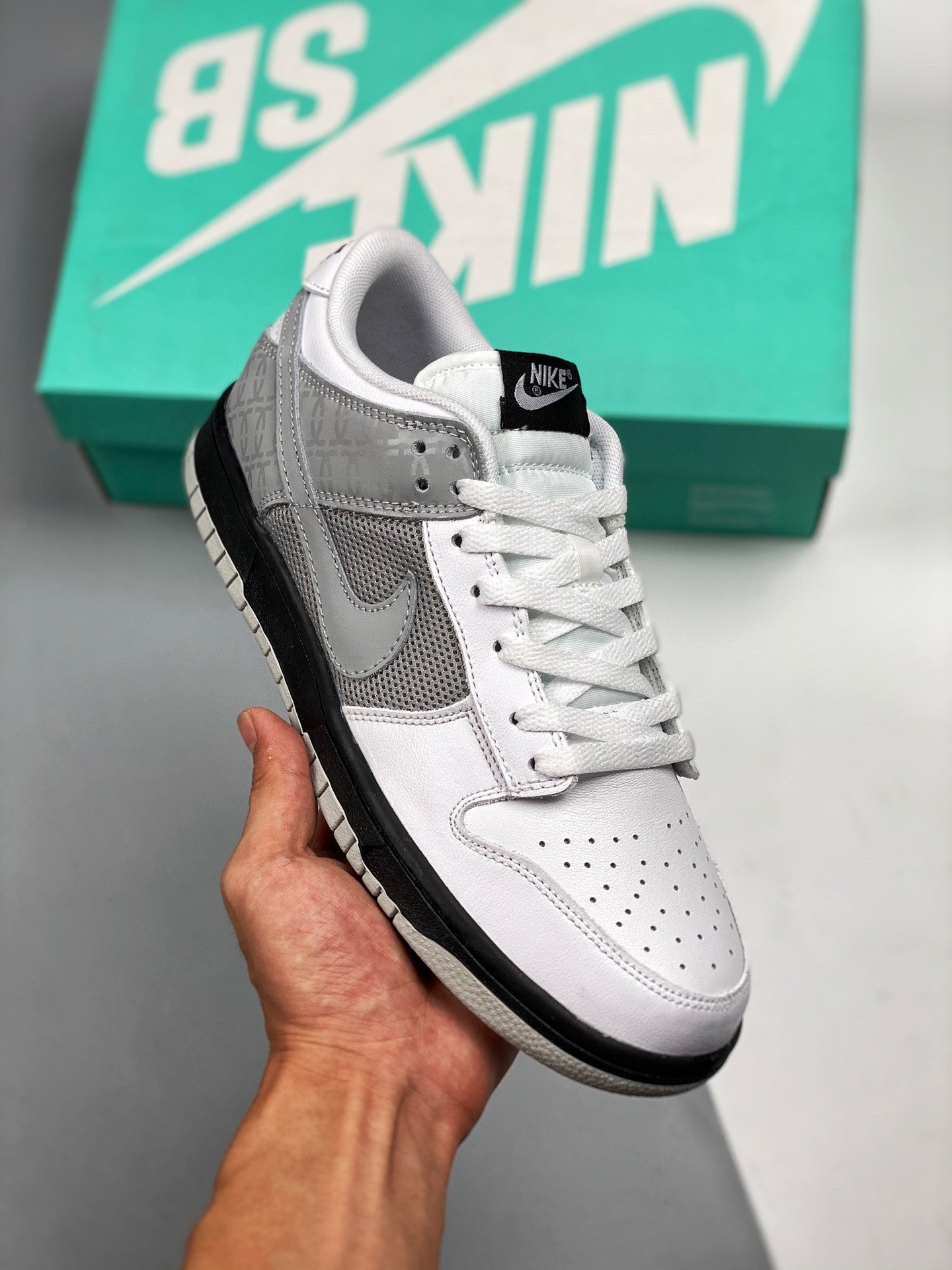 Nike Dunk Low WhiteNeutral Grey-Black 5339202