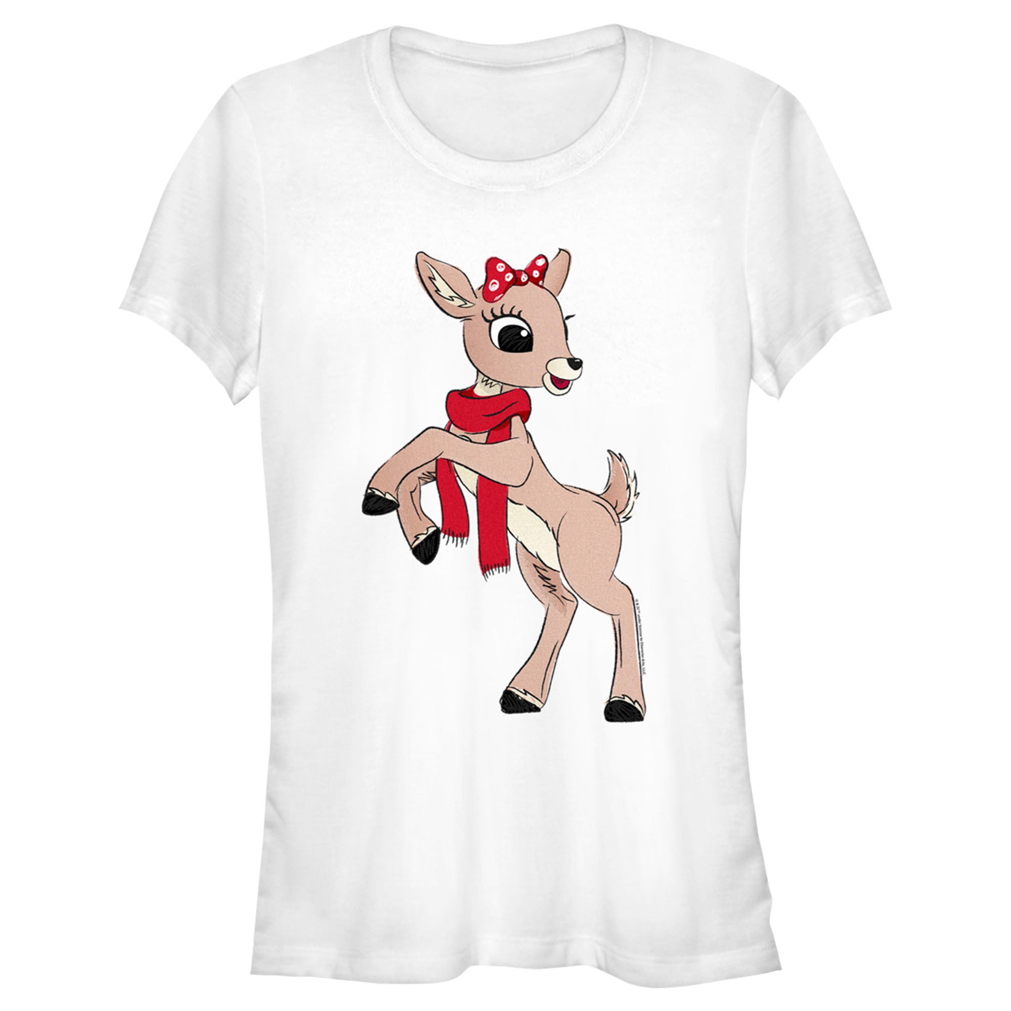 Rudolph The Red-Nosed Reindeer Junior’S Clarice  T-Shirt