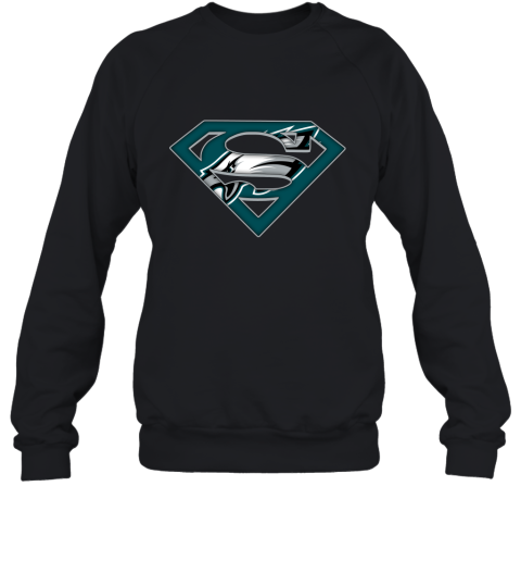 We Are Undefeatable The Philadelphia Eagles X Superman 2D Sweatshirt