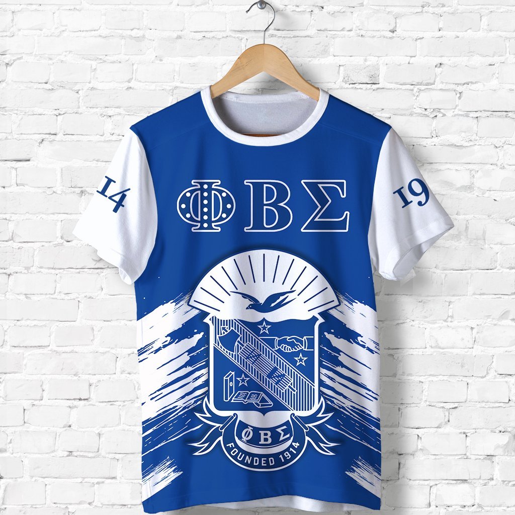 Phi Beta Sigma T Shirt Blue Gomab Lt13