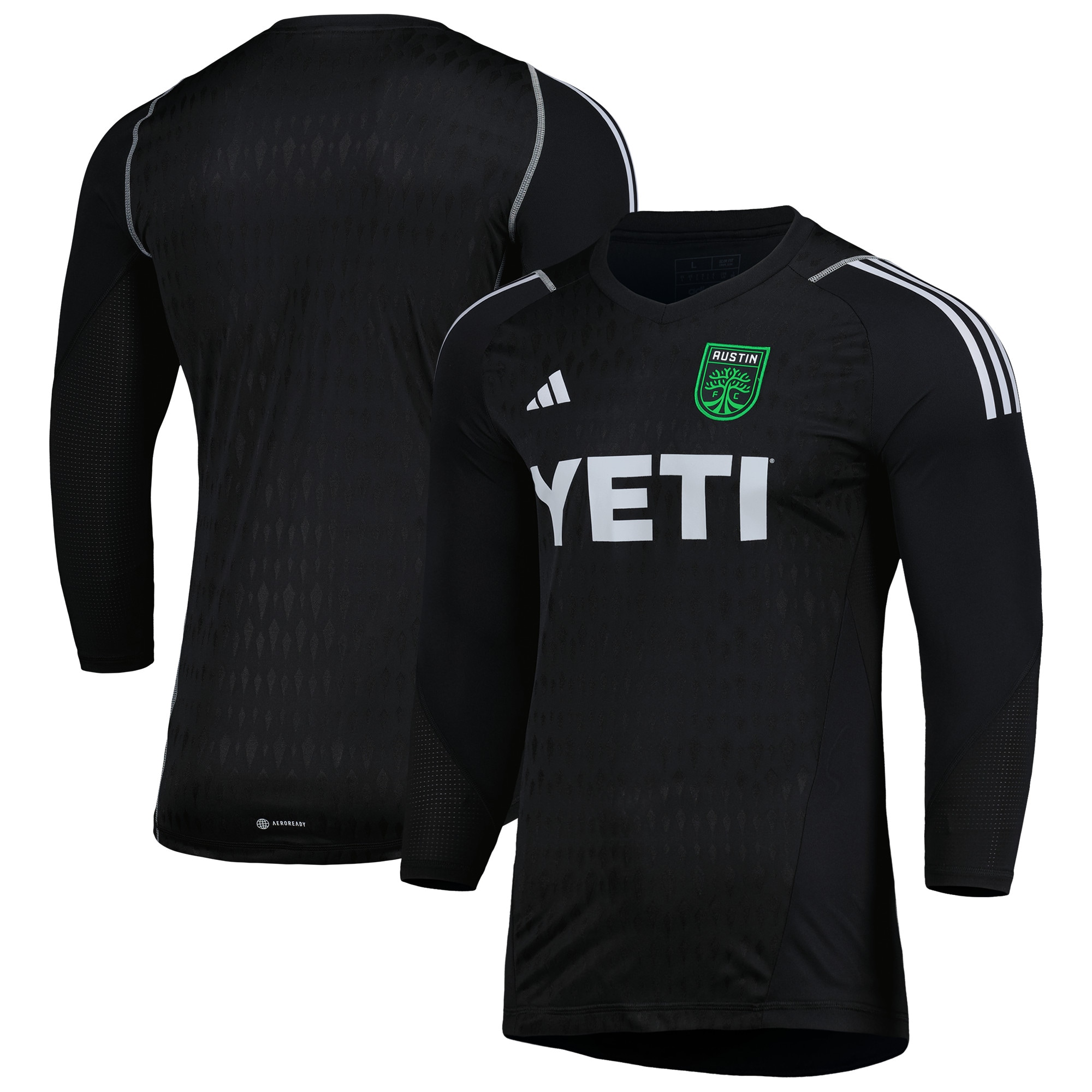 Austin FC 2023 Goalkeeper Long Sleeve Replica Jersey – Black