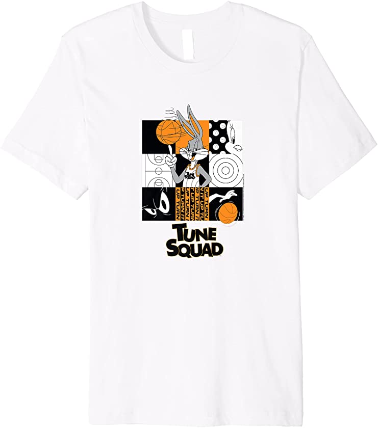 A New Legacy Bugs Bunny Tune Squad Grid Premium T-Shirt