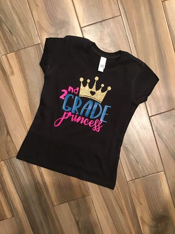 Back To School Princess Shirt 2Nd Grade Princess Shirt First Grade Kindergarten Shirt