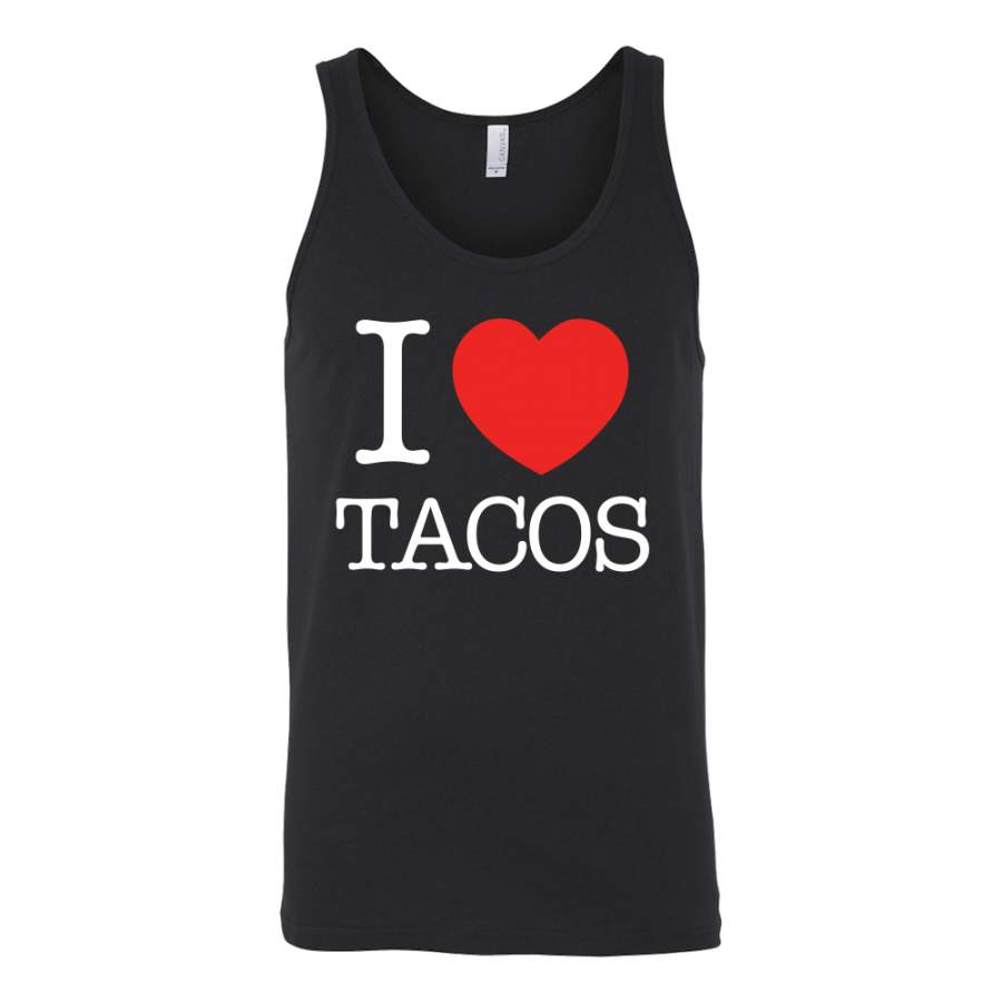 Taco mexican i love tacos Unisex Tank Top Funny T Shirt – TL00589TT