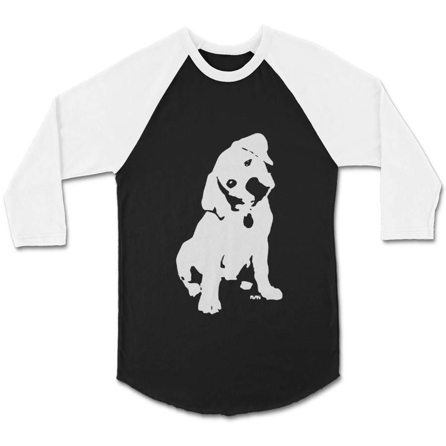 Labrador Retriever Puppy Party Niece Gift Nephew Christmas Monofaces Dog Themed CPY Unisex 3/4 Sleeve Baseball Tee T-Shirt