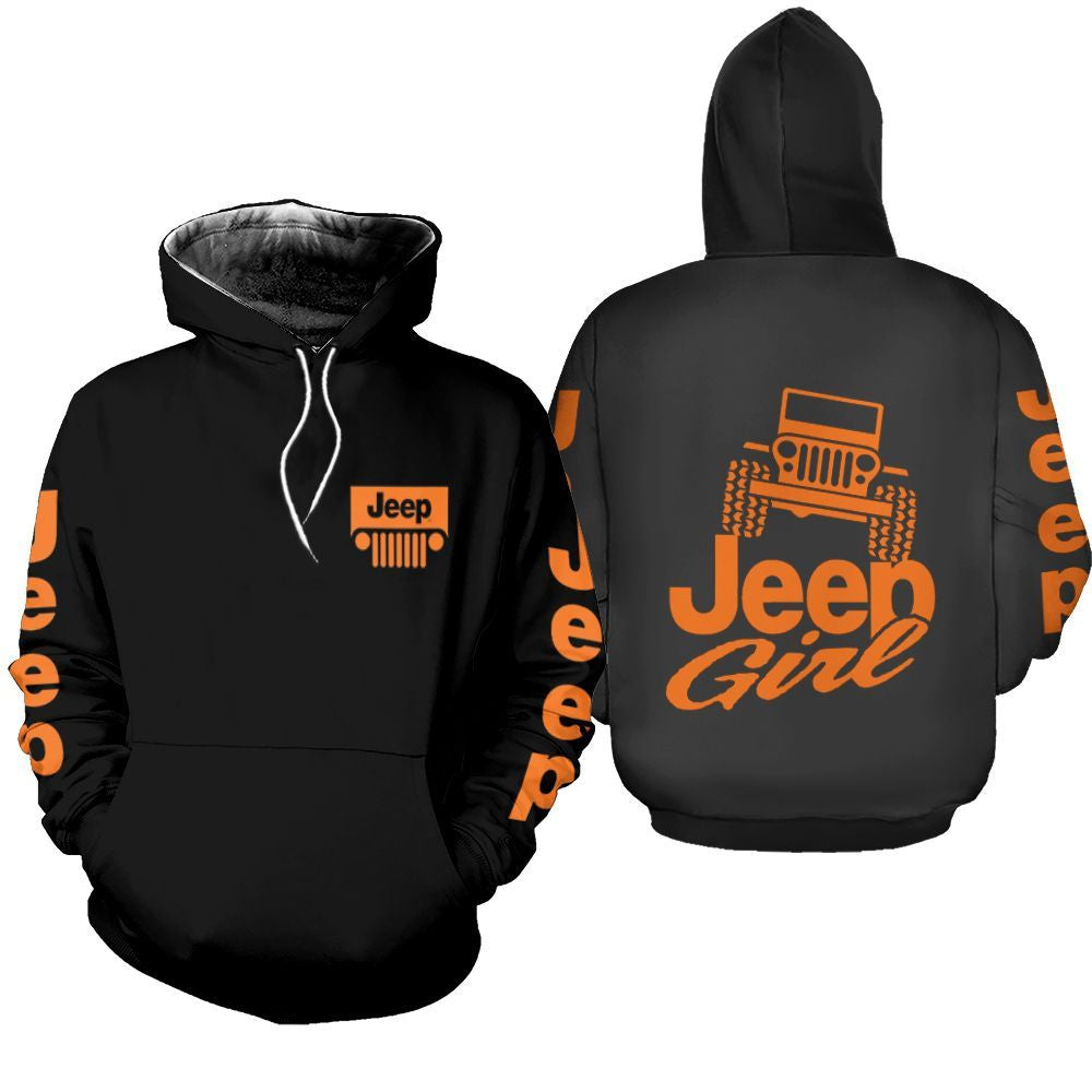 Jeep Girl Jeep Lover 3D All Over Print Hoodie, , Sweater, Jacket Hoodie 68005 Lt11