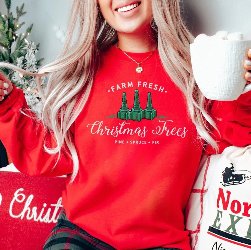 Nurse Respiratory Therapist Christmas Sweatshirt, Funny RT Merry Xmas Trees Sweater ICU Rn RRT Pulmonary Holidays Picu Peds Tshirt Gift