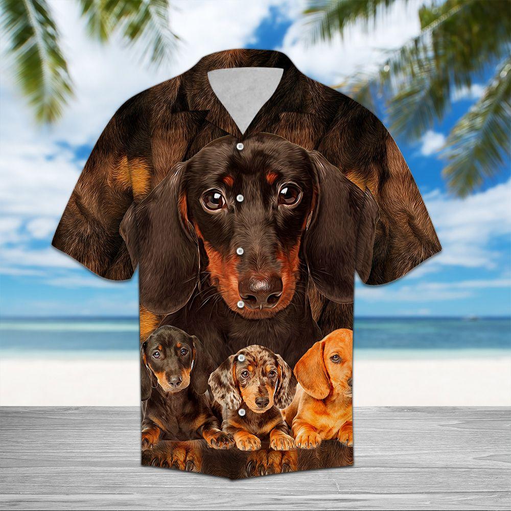 Dachshund Great Hawaii Shirt For Hawaii Aloha Ha49301