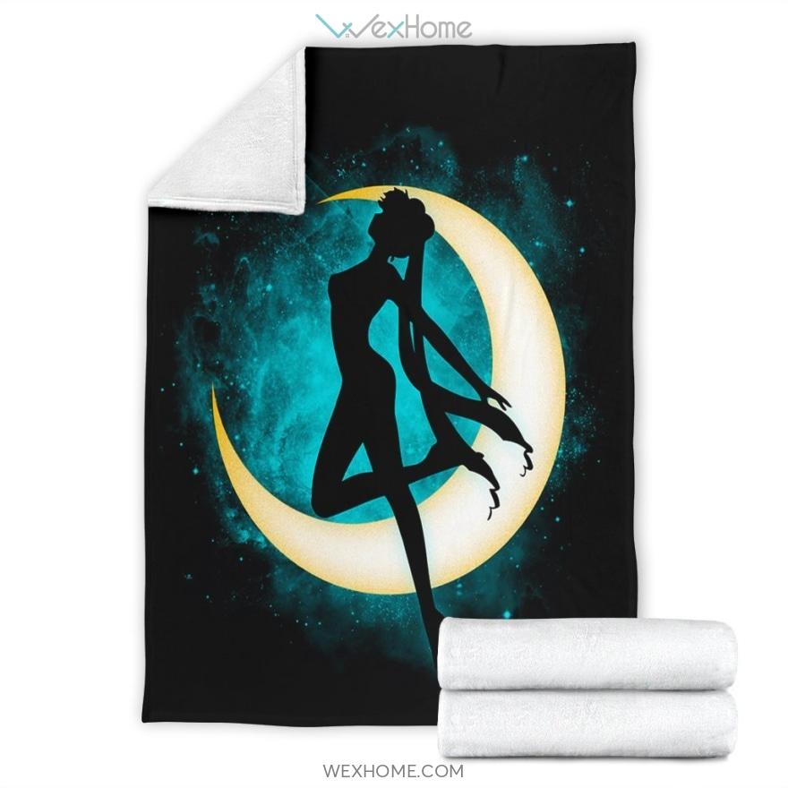 Sailor Moon Silhouette Transformation Premium Blanket