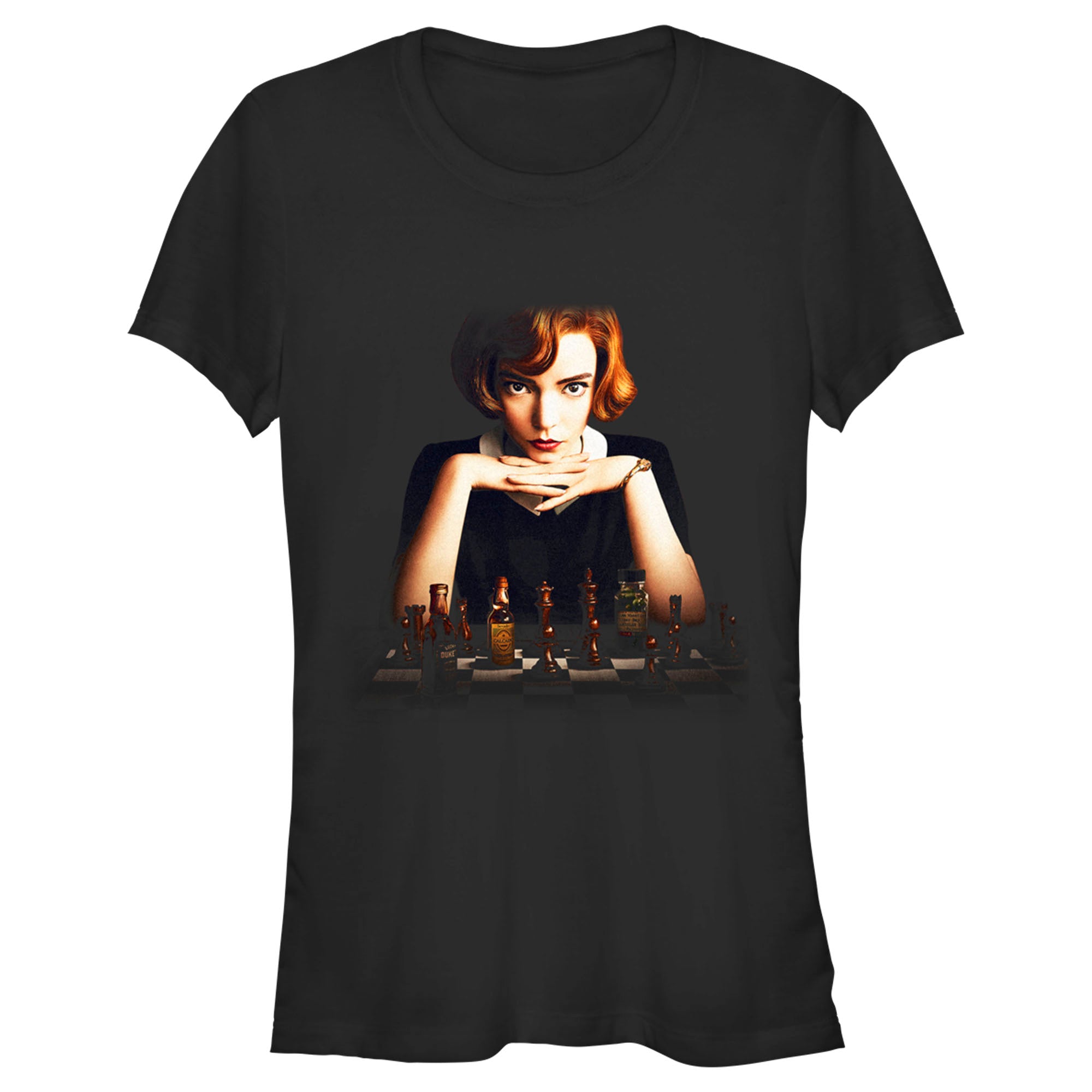 The Queen’S Gambit Junior’S Beth Staring  T-Shirt