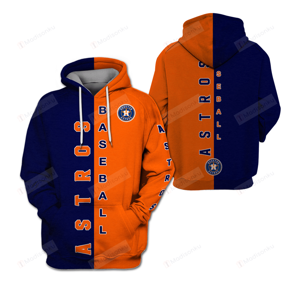 Houston Astros 3D All Over Print Hoodie, Zip-Up Hoodie