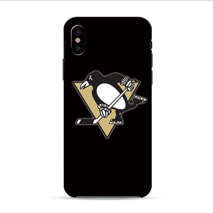 Pittsburgh Penguins Logo Basic Iphone Xr 3D Case | Black