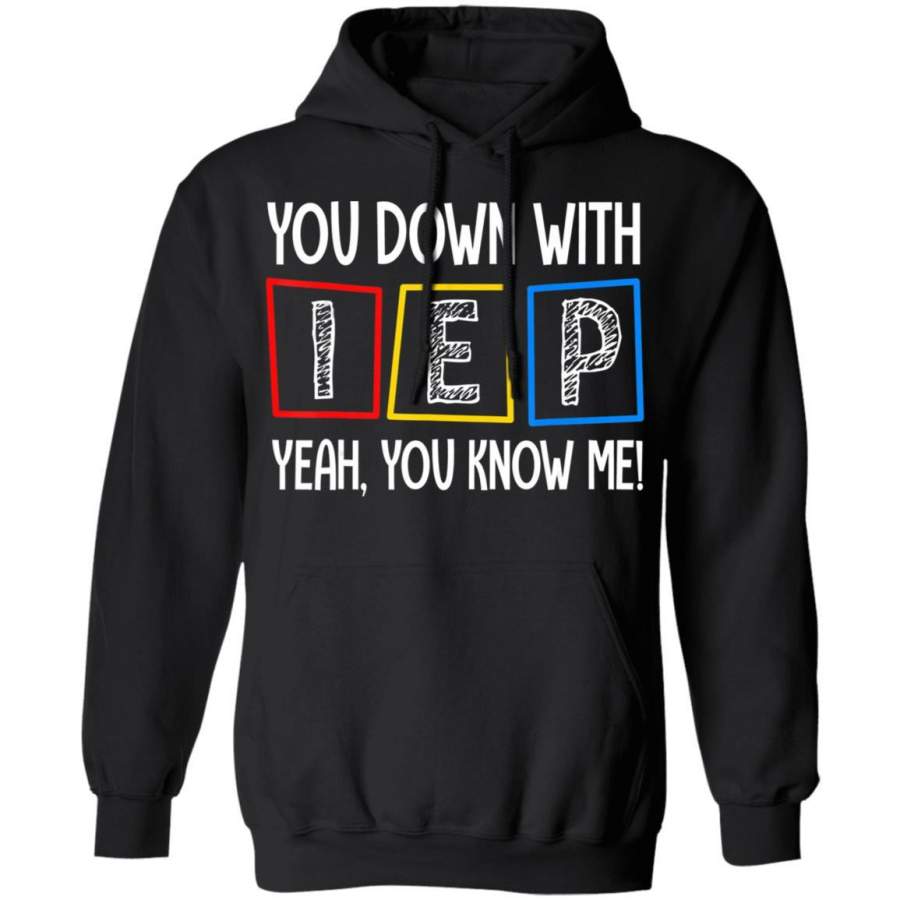 You Down With IEP Yeah You Know Me Teacher Gift Hoodie