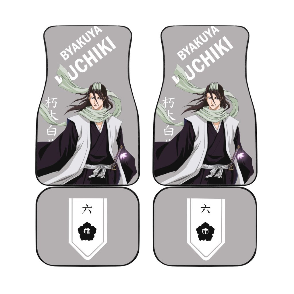 Byakuya Car Seat Covers Bleach Anime Car Accessories Oralie Shop