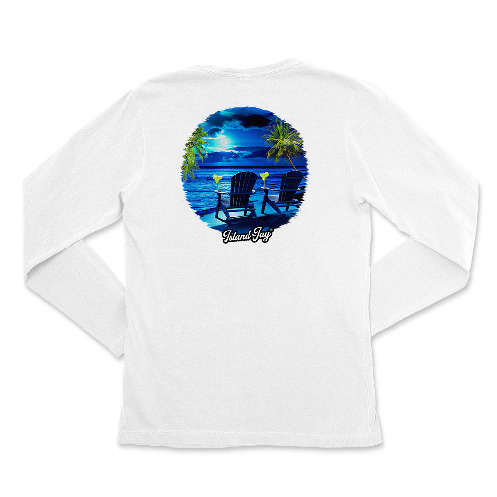 Women’s Moonlight Margaritas Long Sleeve T-Shirt