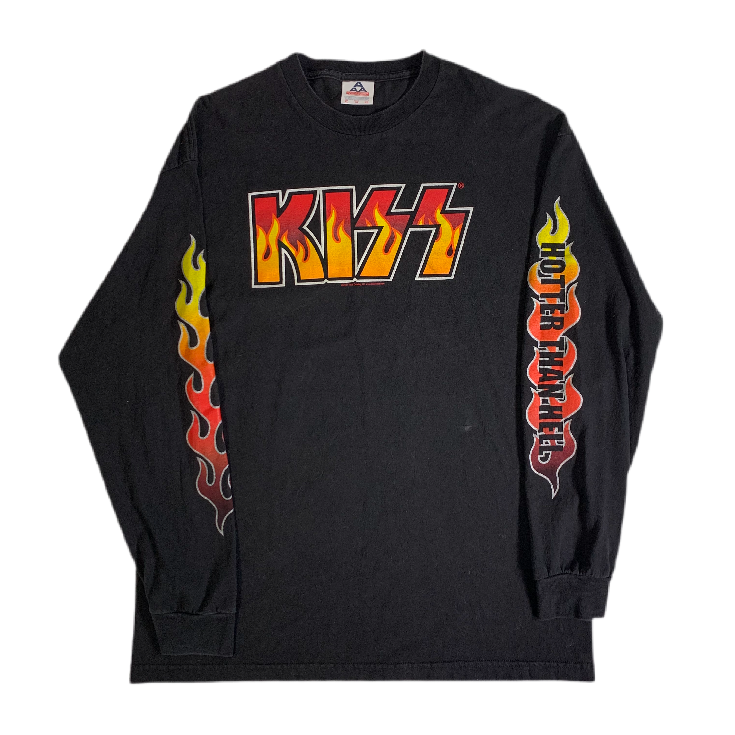 Vintage KISS “Hotter Than Hell” 2001 Long Sleeve Shirt