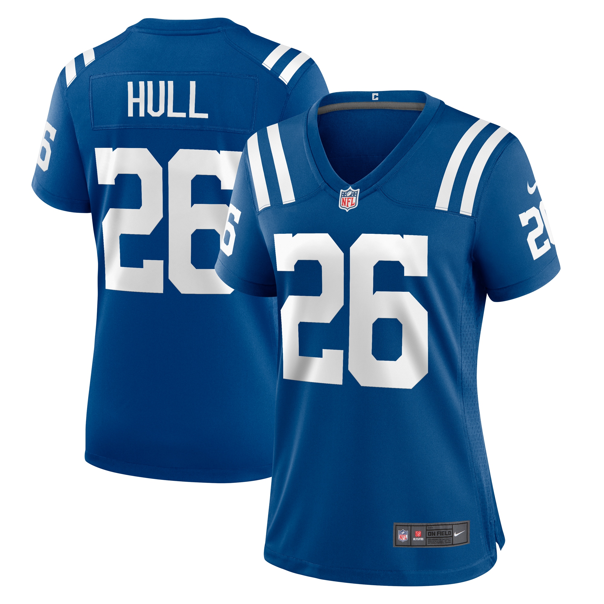 Women’s Indianapolis Colts Evan Hull  Royal Team Game Jersey