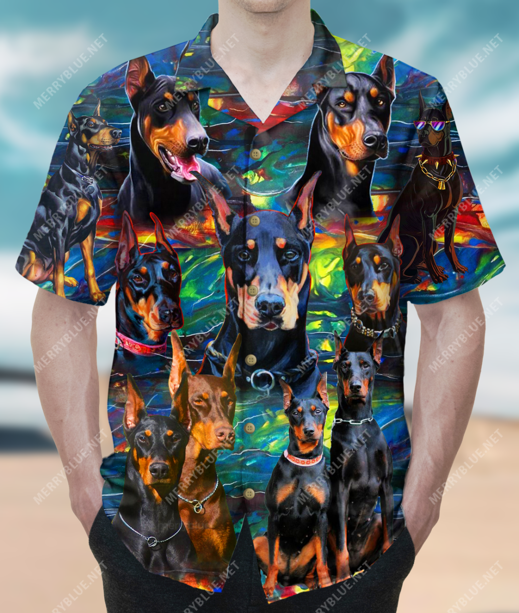 The Best Kind Of Man Is A Doberman Unisex Hawaii Shirt Ha89066