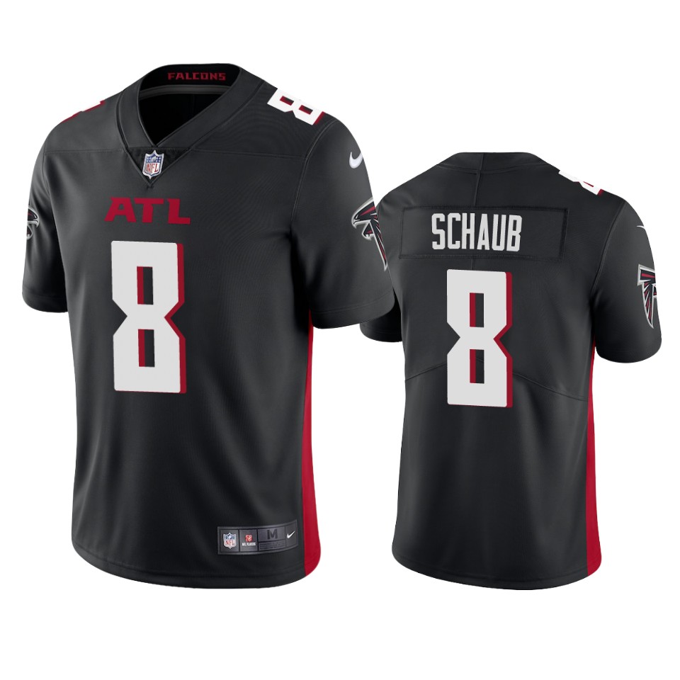 Atlanta Falcons Matt Schaub Black 2020 Vapor Limited Jersey – Mens