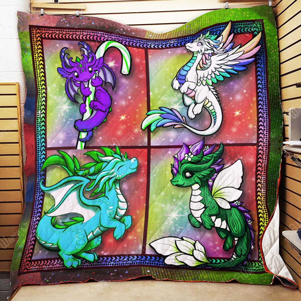 Dragon BB A 3D Quilt Blanket 2847