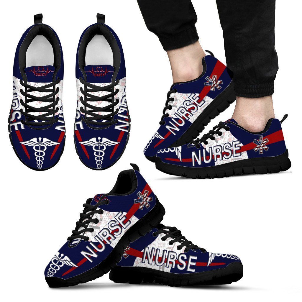 3D Printed Custom Nurse TU Sneakers For Men & Women Ver 13