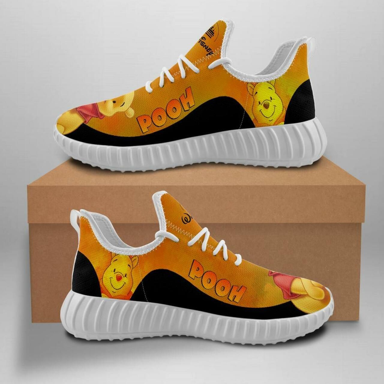 Winnie The Pooh Sneakers Shoes For Women, Shoes For Men Sneaker Custom Shoes Shoes20366