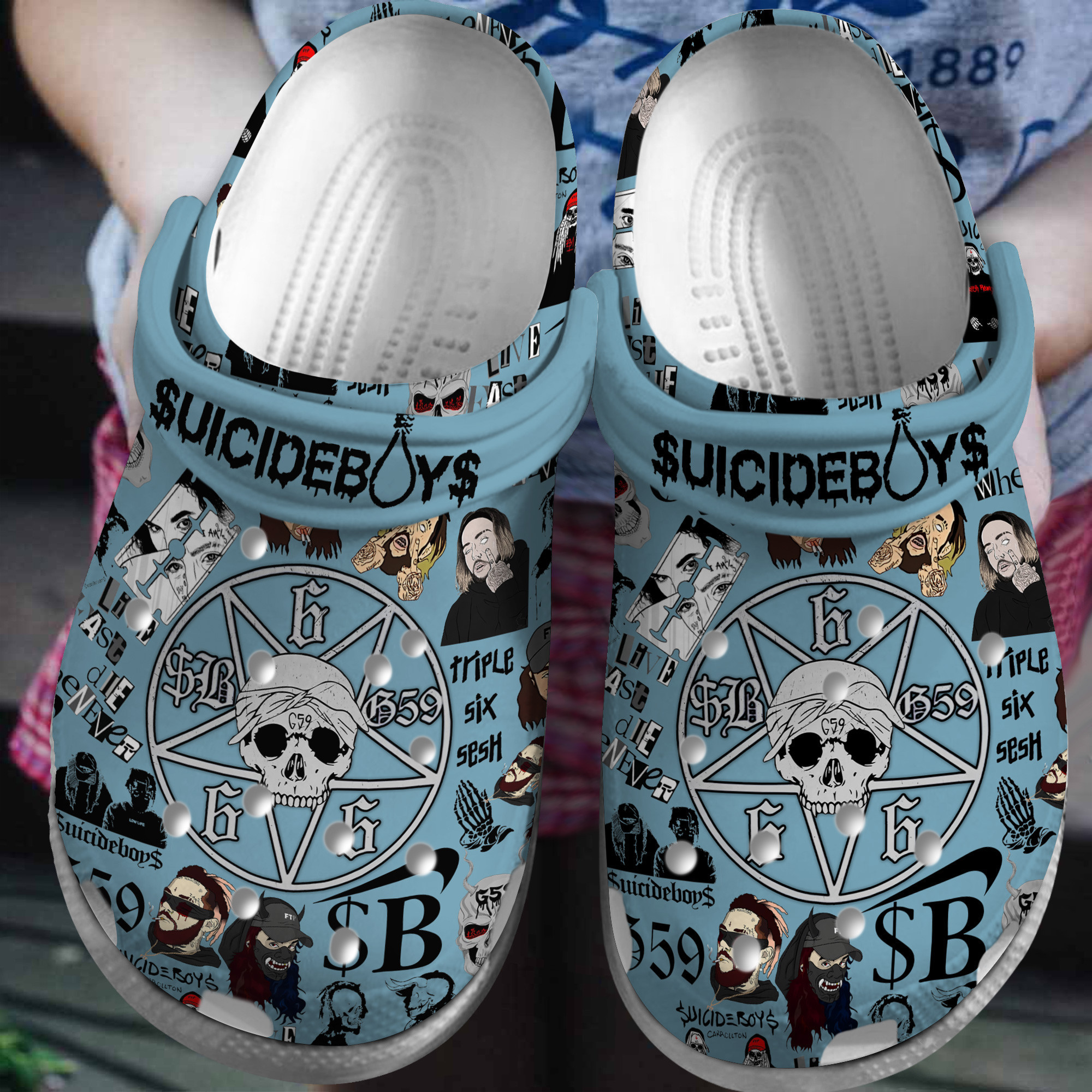 $Uicideboy$ Crocss Clogs For Men Women And Kid Pdamb6Gr