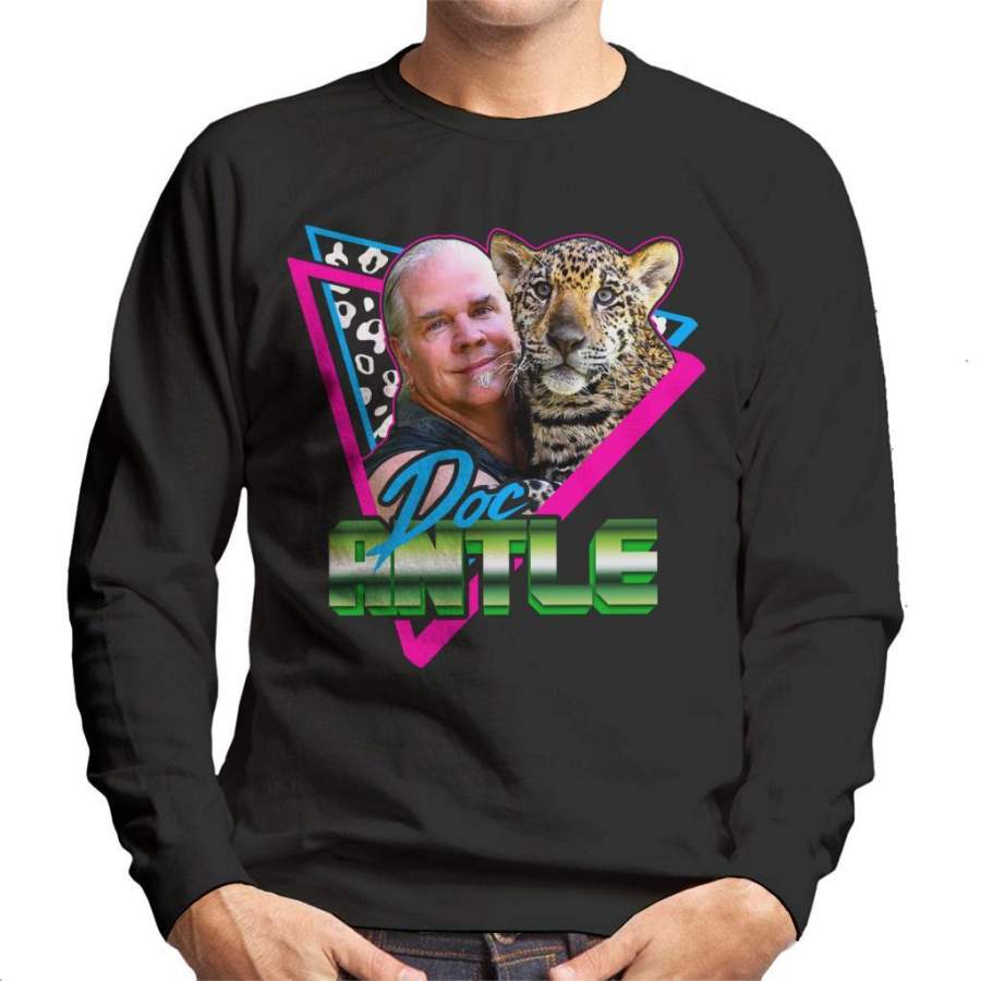 Doc Antle 80s Retro Tiger King Men’s Sweatshirt