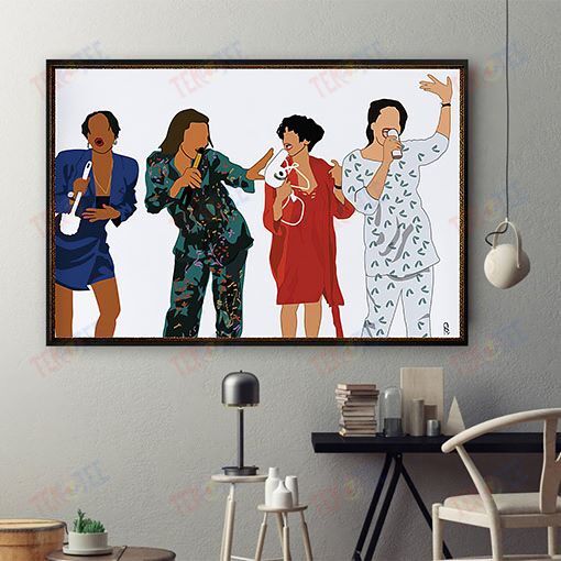 Afrocentric Canvas Amazing Black Power Canvas Art Print Afro Girl Black Man Living Room Wall Pretty Ready To Hang Canvas Wall Art