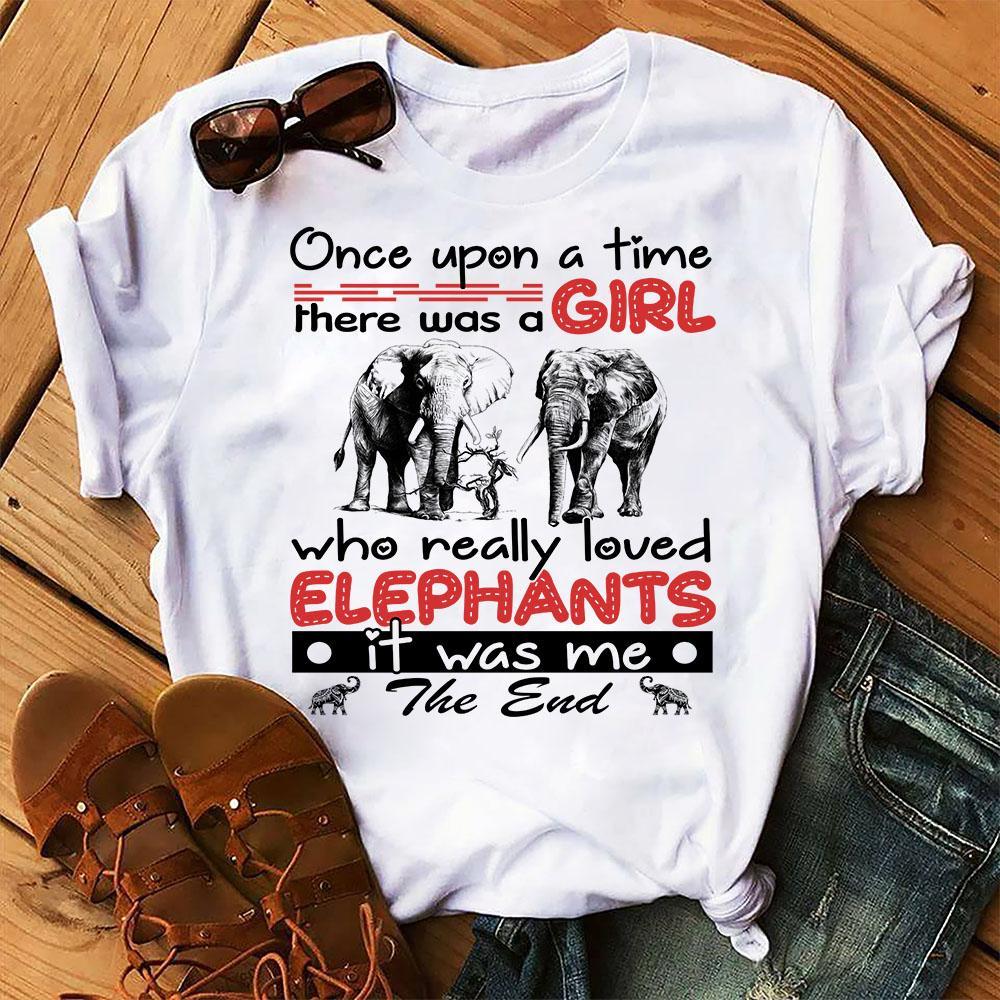 A Girl Who Really Love Elephants Funny Animal Graphic Unisex T Shirt, Sweatshirt, Hoodie Size S – 5xl