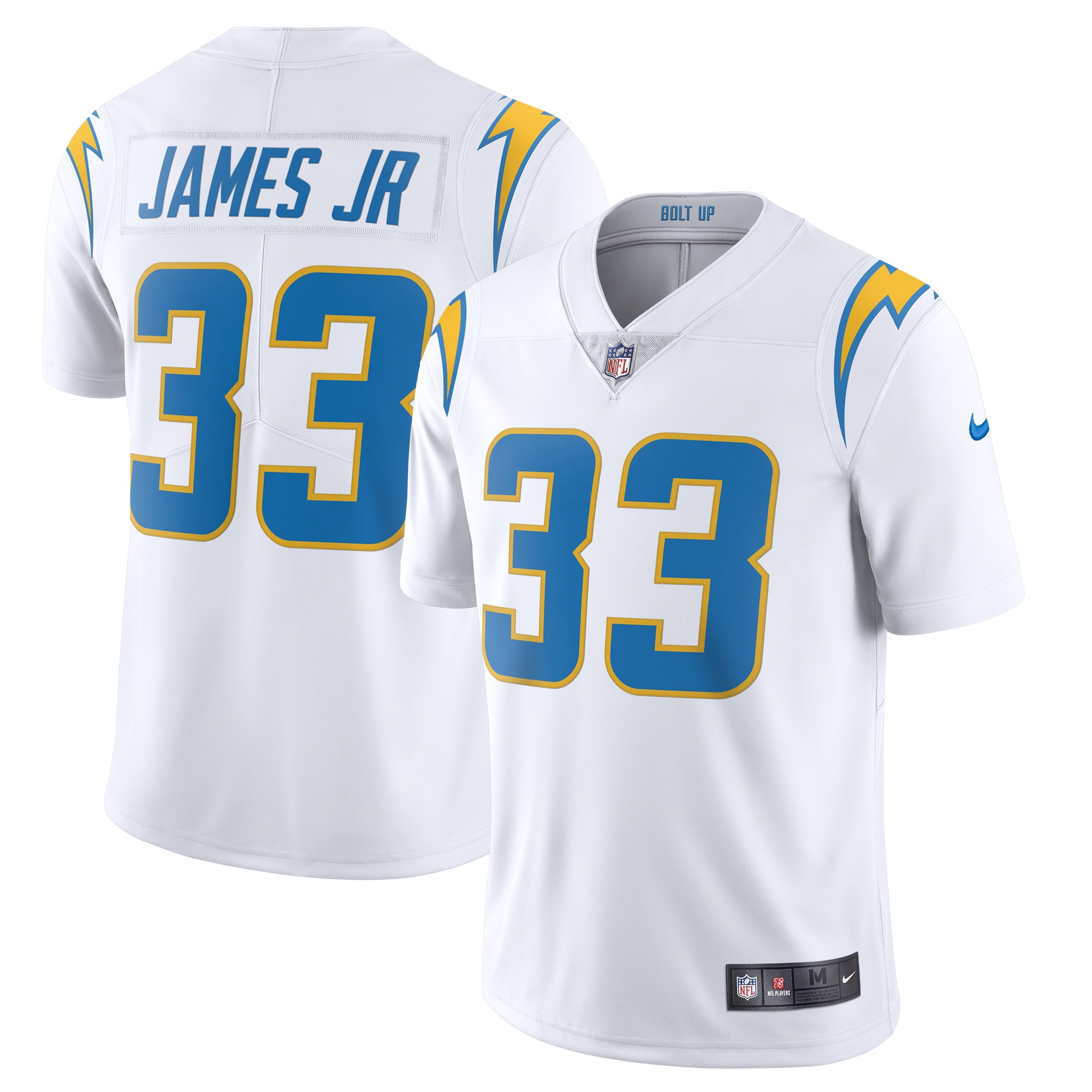 Derwin James Los Angeles Chargers Vapor Limited Jersey – White