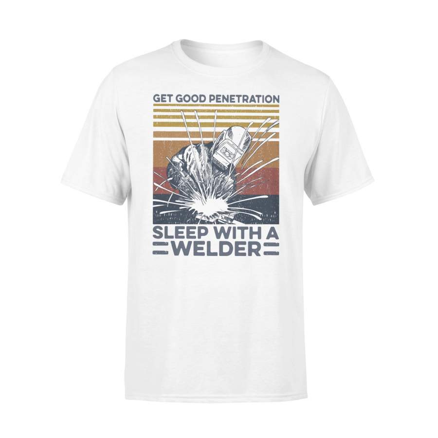 Get Good Penetration Sleep With A Welder Vintage T-shirt