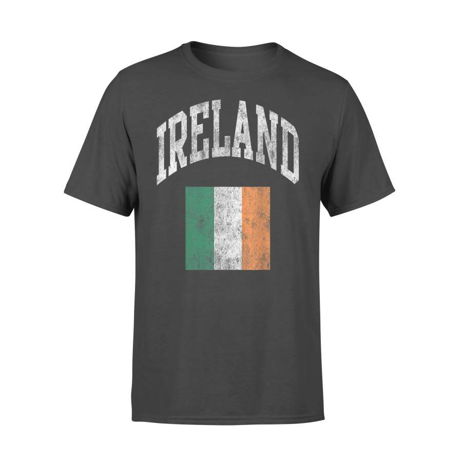 Vintage Ireland Irish Flag Green St. Patrick’s Day T-Shirt – Standard T-shirt