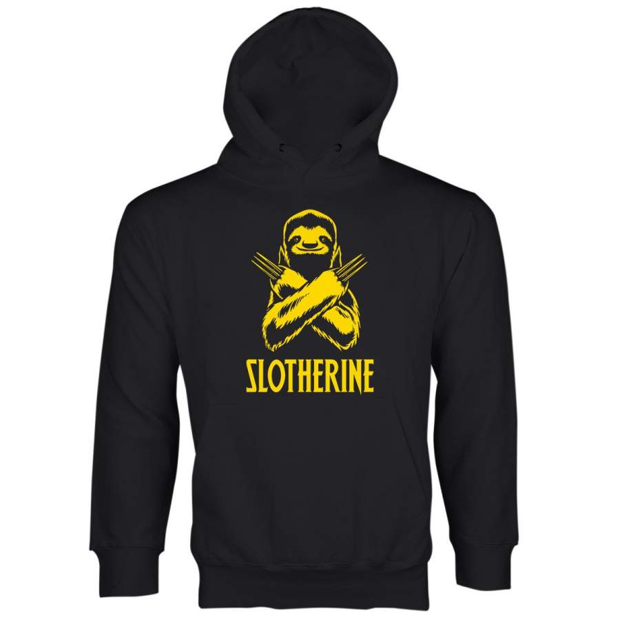 Slotherine Sloth Wolverine Hoodie Sloth Hoodie Cool Sloth Hoodies