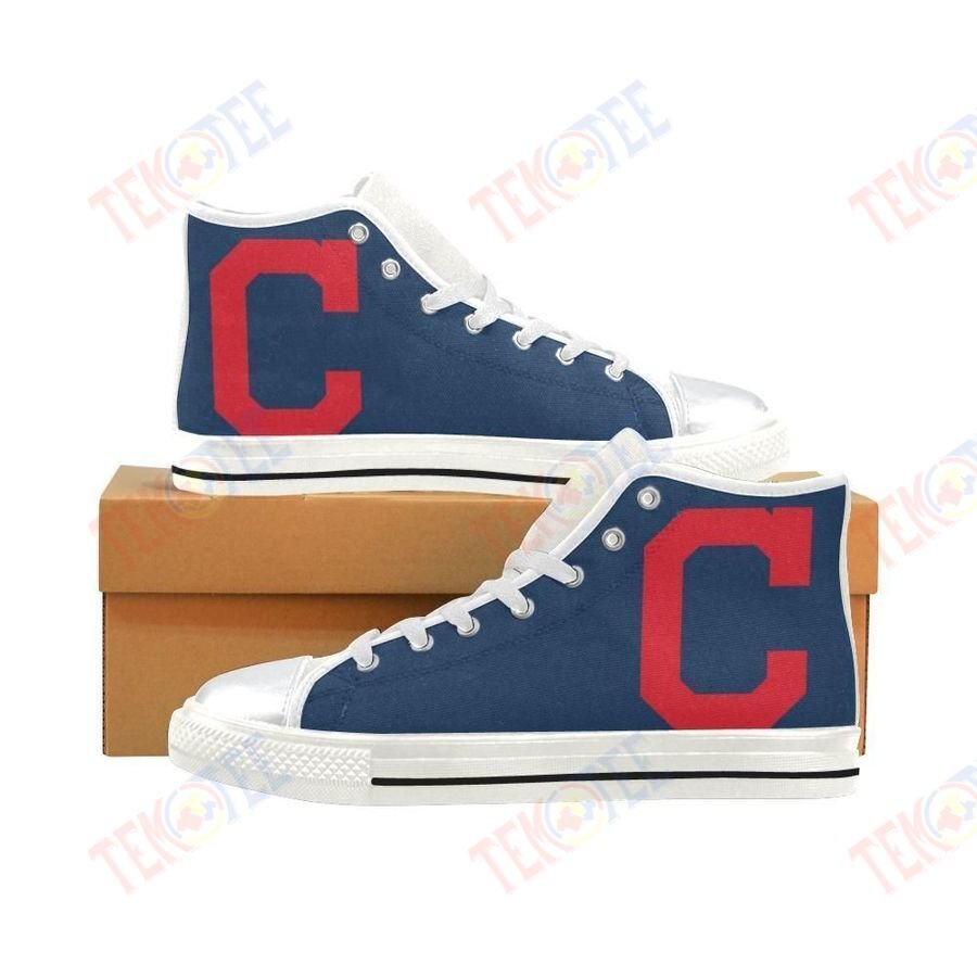 Mens Womens Cleveland Indians Aquila High Top Convers For Men And Women Nice And Comfortable TDT480