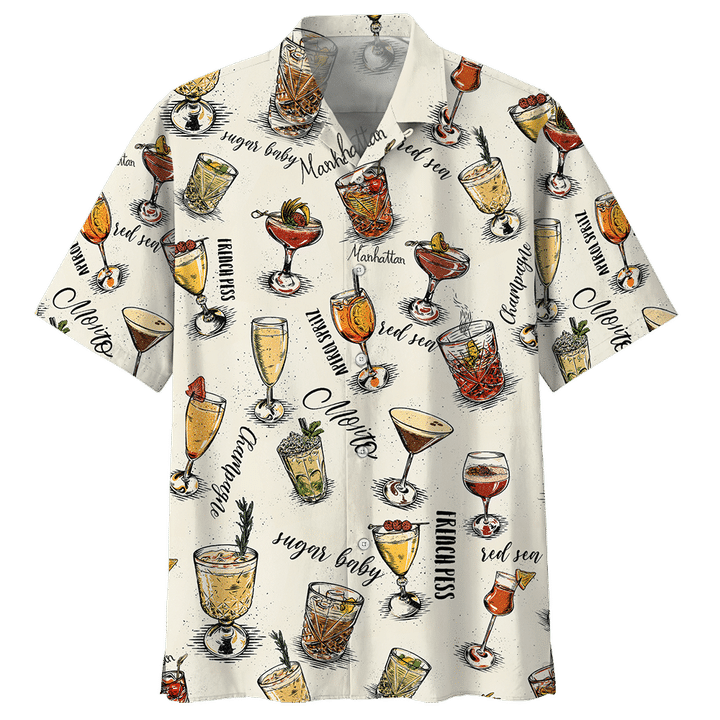 Cocktail Hawaii Shirt Ha54816