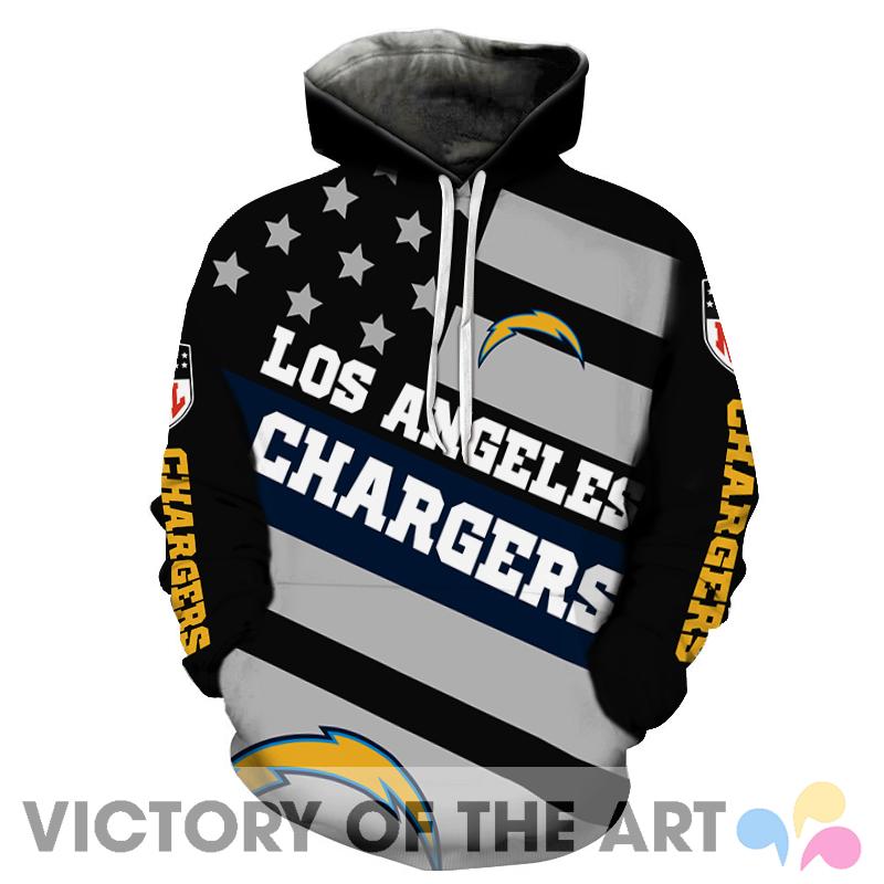 American Stars Proud Of Los Angeles Chargers Hoodie