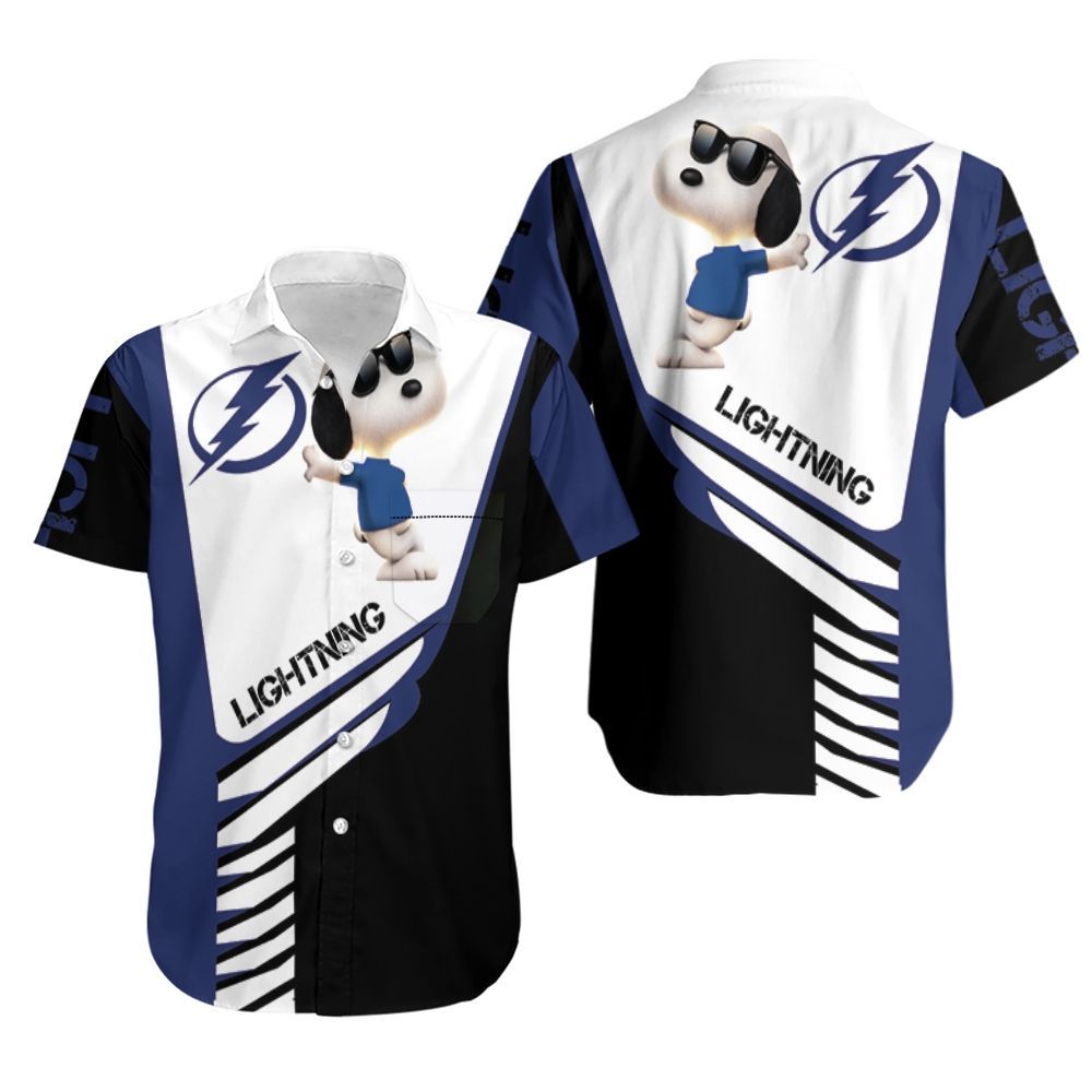 Tampa Bay Lightning Snoopy For Lover Hoodie Hawaiian Shirt