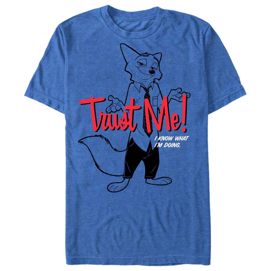 Zootopia Men’s Trust Me Nick  T Shirt