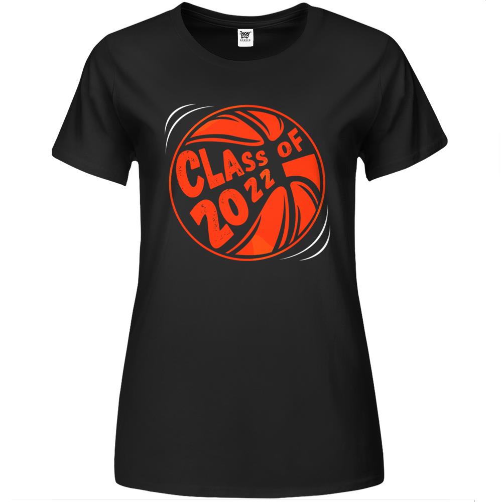 Class Of 2022 Gift Idea High School Senior Basketball Team Premium Womens T Shirts