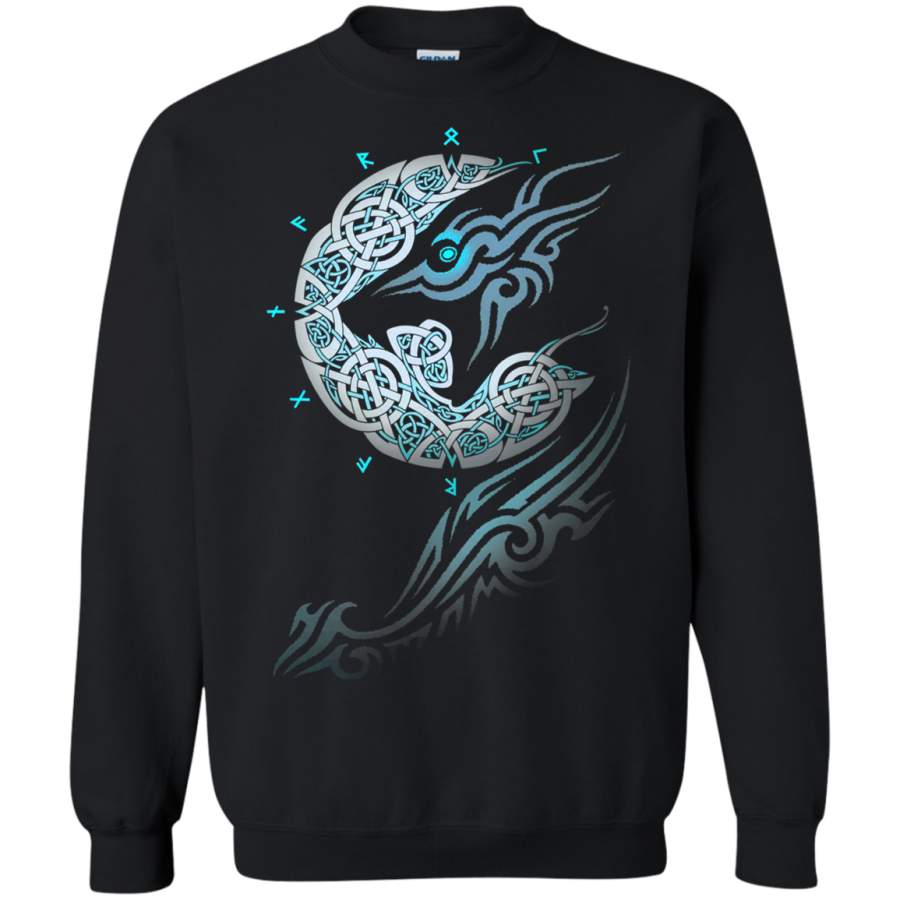 AGR RAGNAROK MOON Crewneck Pullover Sweatshirt