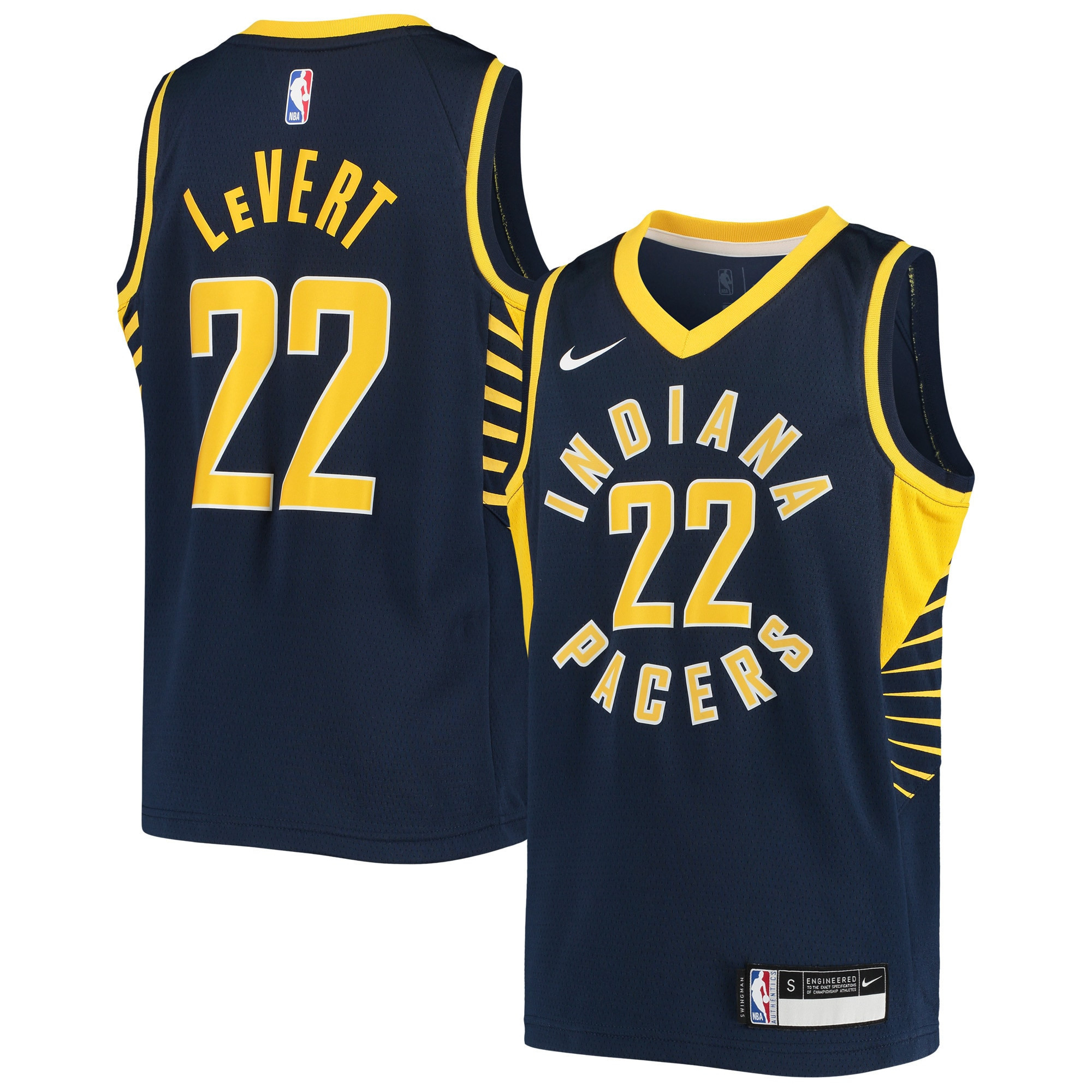 Caris Levert Indiana Pacers 2020/21 Swingman Jersey – Navy – Icon Edition NBA