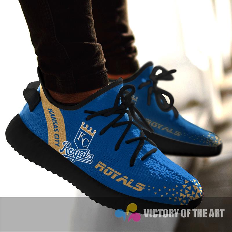 Simple Logo Kansas City Royals Sneakers As Special Shoes