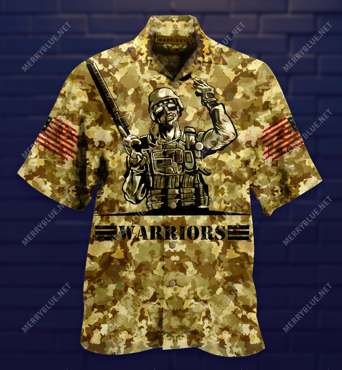 Be A Warrior Unisex Hawaiian Shirt