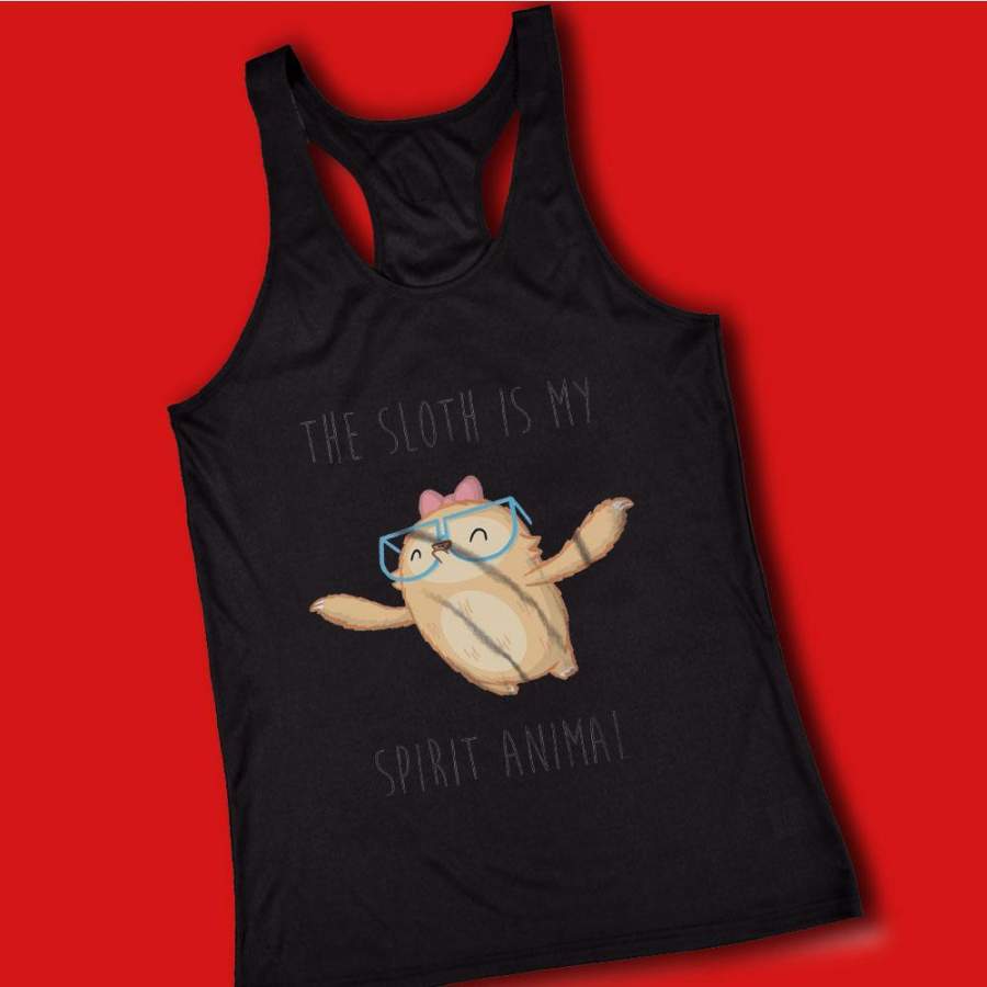 Slothilda Sloth The Sloth Is My Spirit Animal Women’S Tank Top