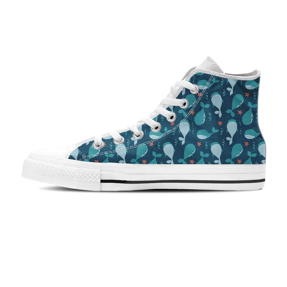 Cute Whales – Women’s High Top